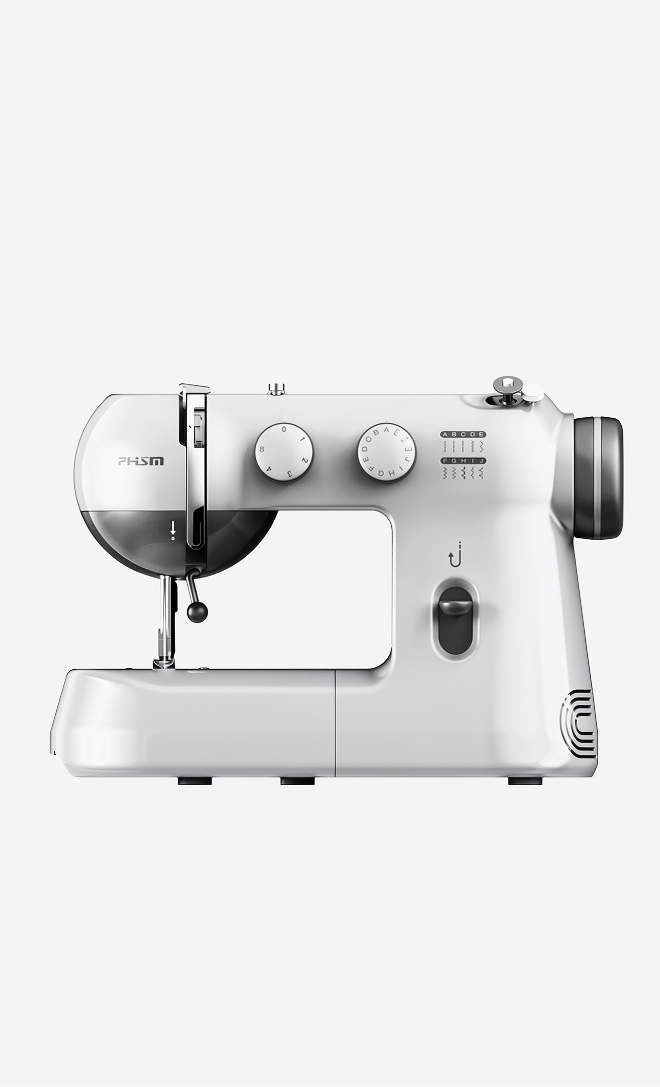 <br> <p style="text-align: left; color: #A4A4A4; font-size: 16px; line-height: 1;"> Fanghua / 미싱기 </p> <p style="text-align: left; color: #131313; font-size: 24px; line-height: 0.7;"> Sewing Machine </p>