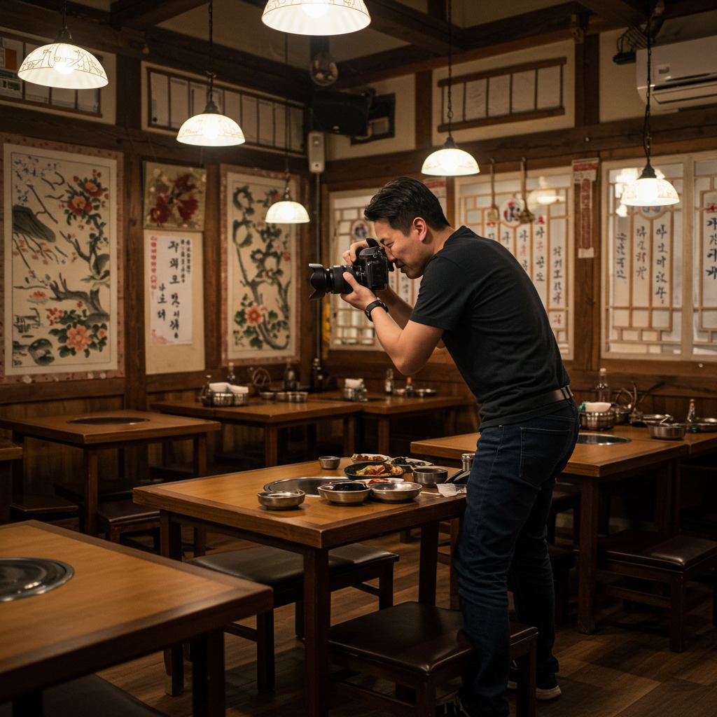 매장사진 촬영하기