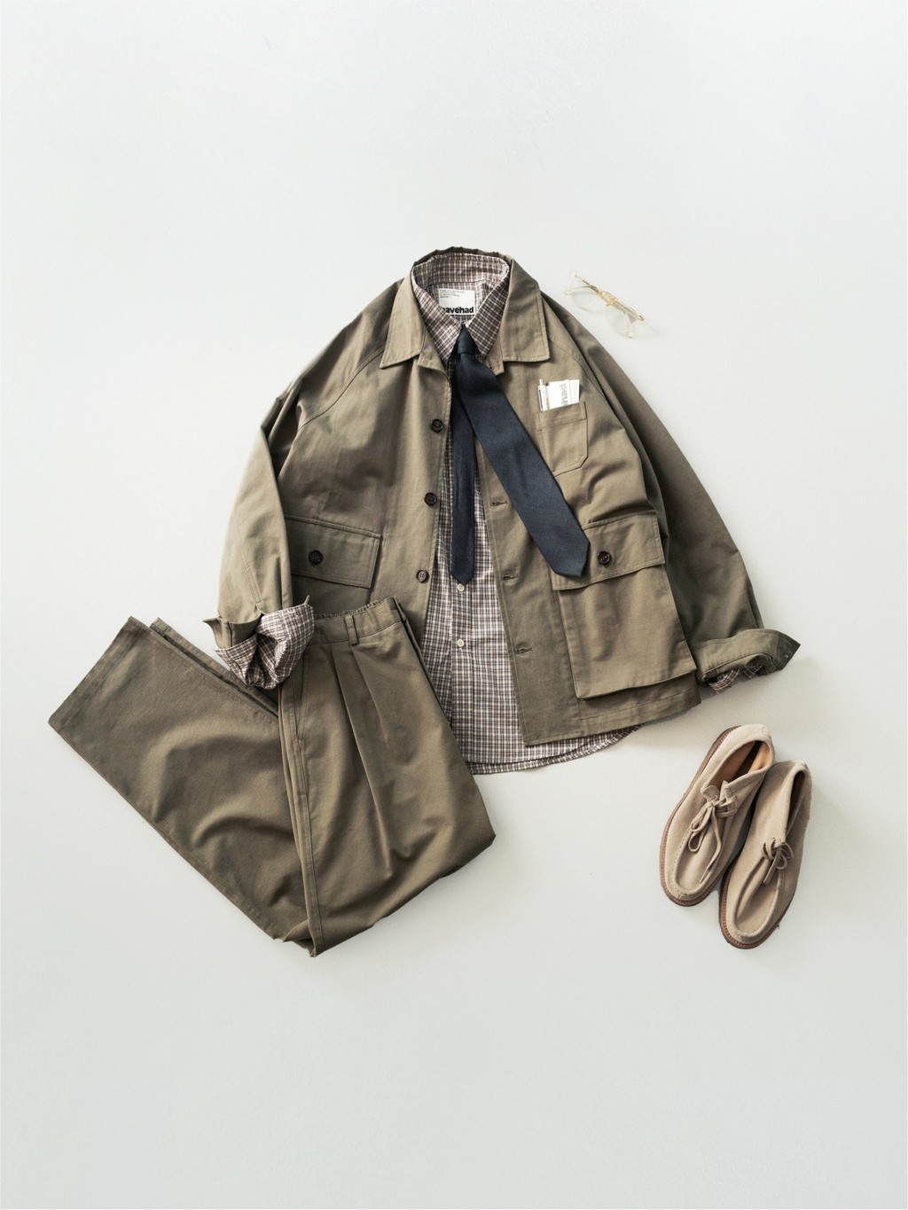 (新品) havehad 25ss City Worker Set-up Set) City Worker Set-up : ハブハド Havehad Japan | 日々を