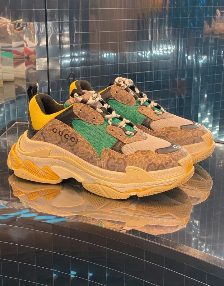 발렌시아가 x 구찌 해커 프로젝트 트리플 S 스니커즈 photo review