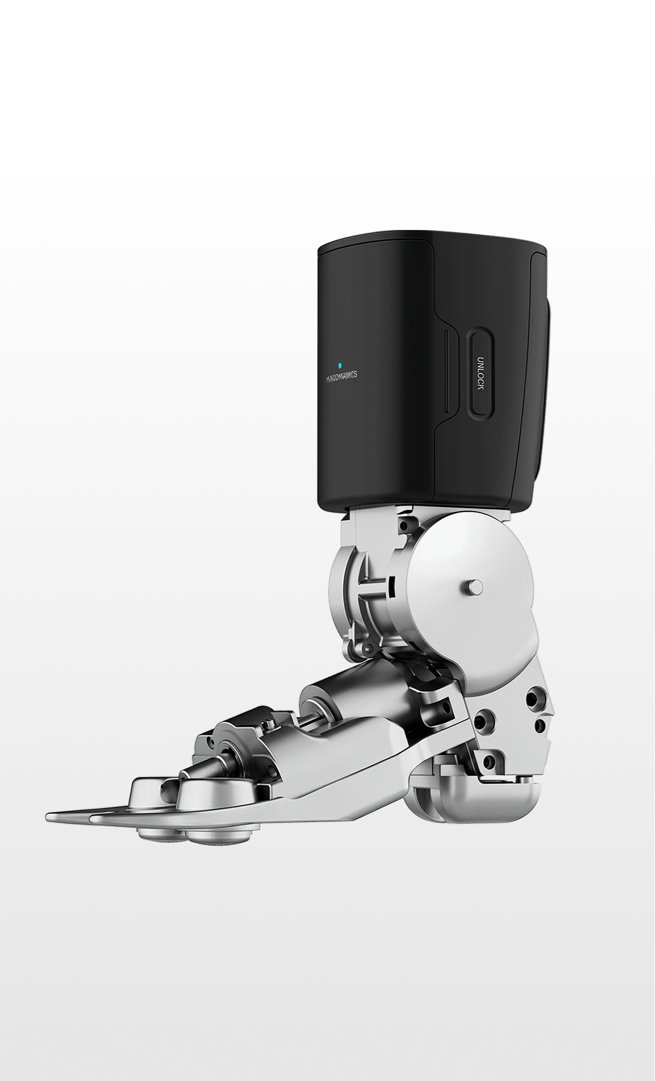 <br> <p style="text-align: left; color: #A4A4A4; font-size: 16px; line-height: 1;"> Hugo Dynamics / 로봇의족 </p> <p style="text-align: left; color: #131313; font-size: 24px; line-height: 0.7;"> Robot Artificial Leg </p>