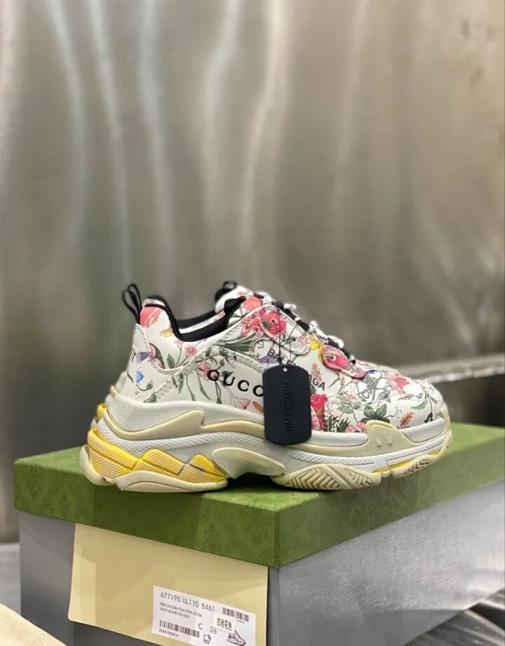 발렌시아가 x 구찌 해커 프로젝트 트리플 S 스니커즈 photo review