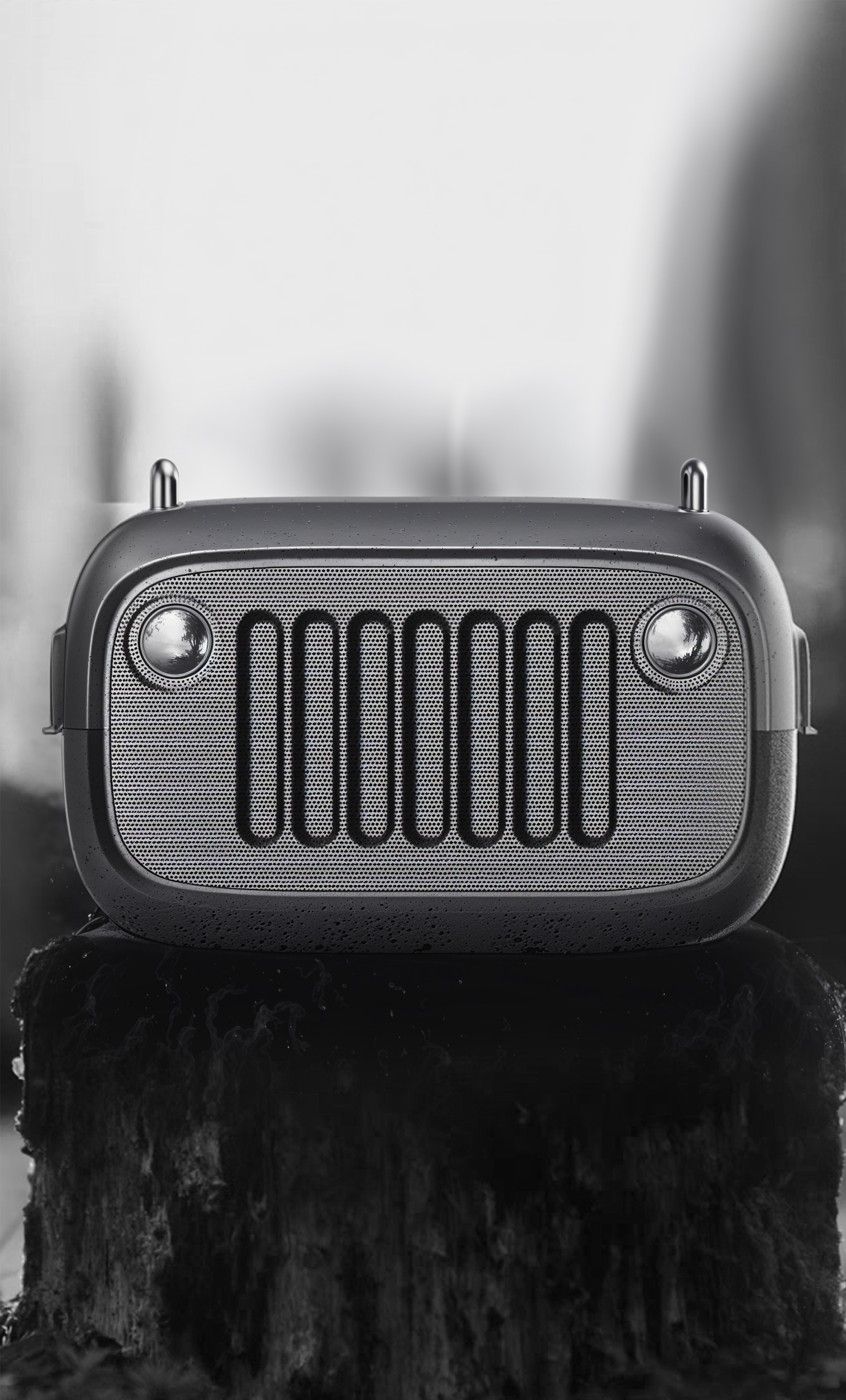 <br> <p style="text-align: left; color: #A4A4A4; font-size: 16px; line-height: 1;"> Goth / 아웃도어 스피커 </p> <p style="text-align: left; color: #131313; font-size: 24px; line-height: 0.7;"> Outdoor Speaker </p>