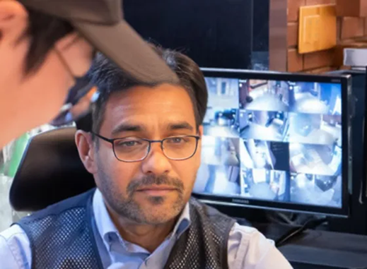 "Our store's CCTV doesn't seem <br>to do much until there's a security issue. "