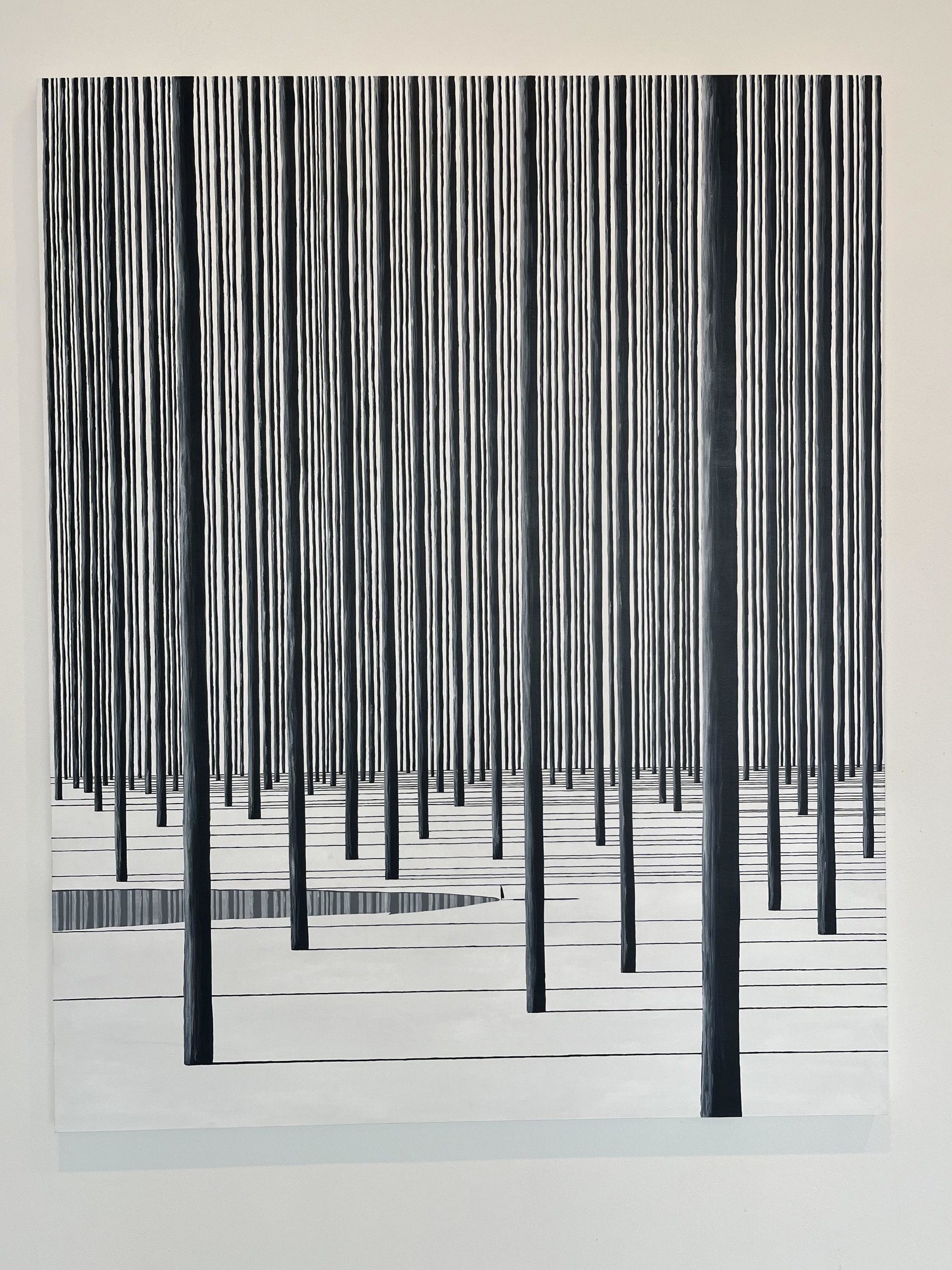 Beginning of Thought, 162.2x130.3cm, 2023