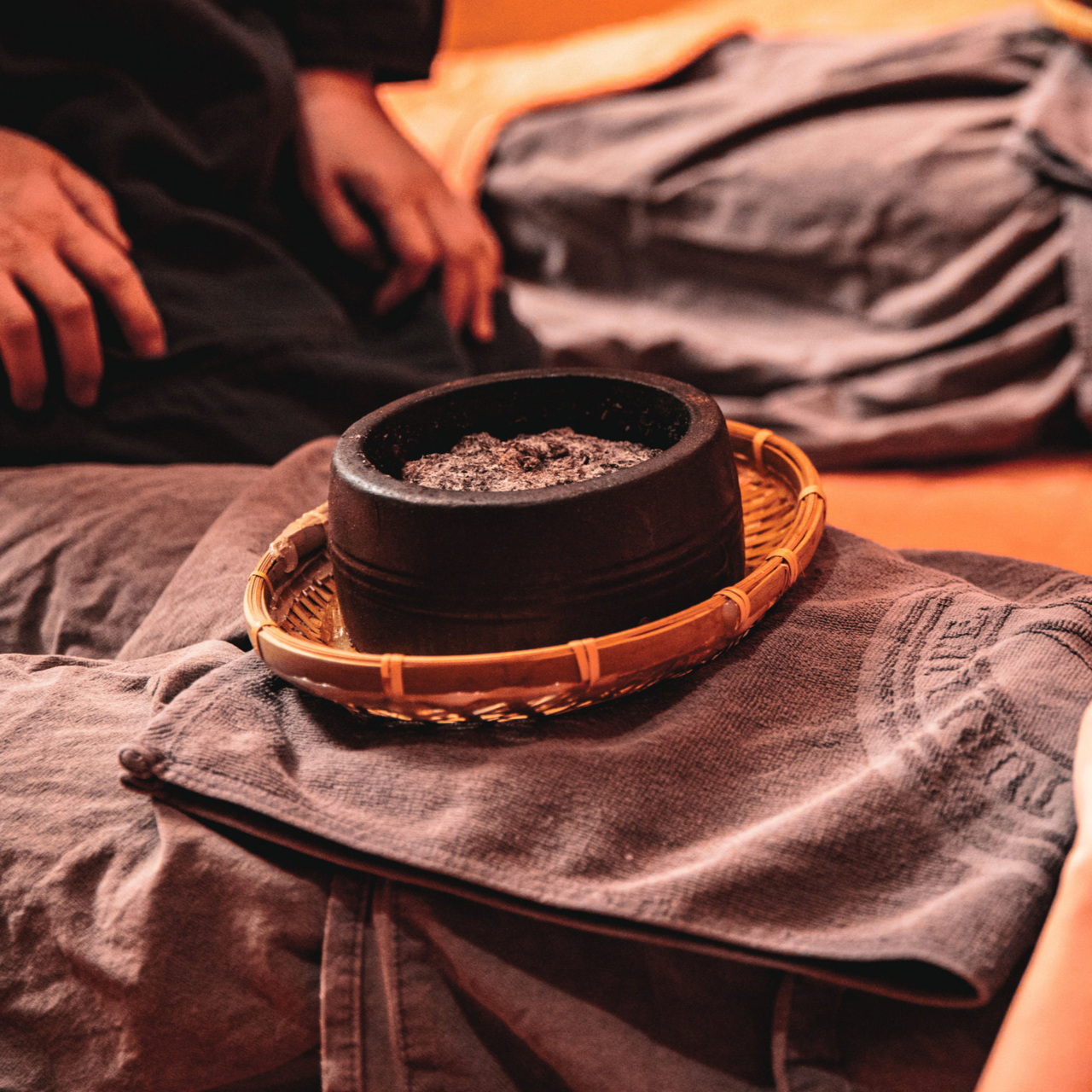 강화약쑥 좌훈 체험