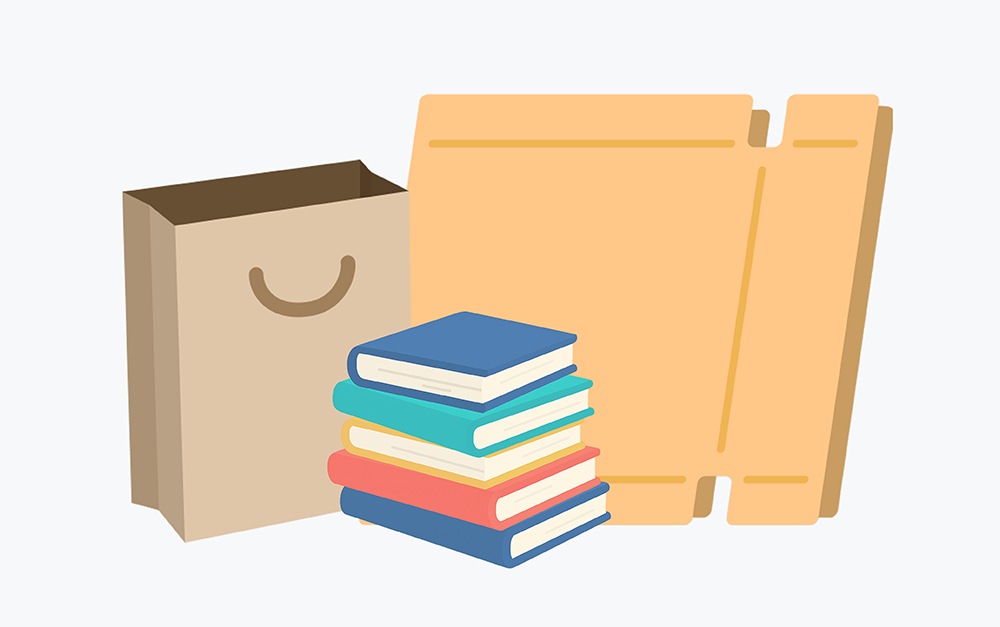 책, 종이박스 등의 종이류