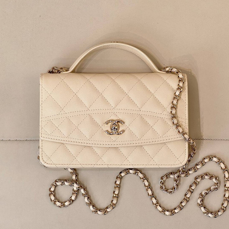 샤넬 25c 크루즈 WOC 탑핸들 미니백