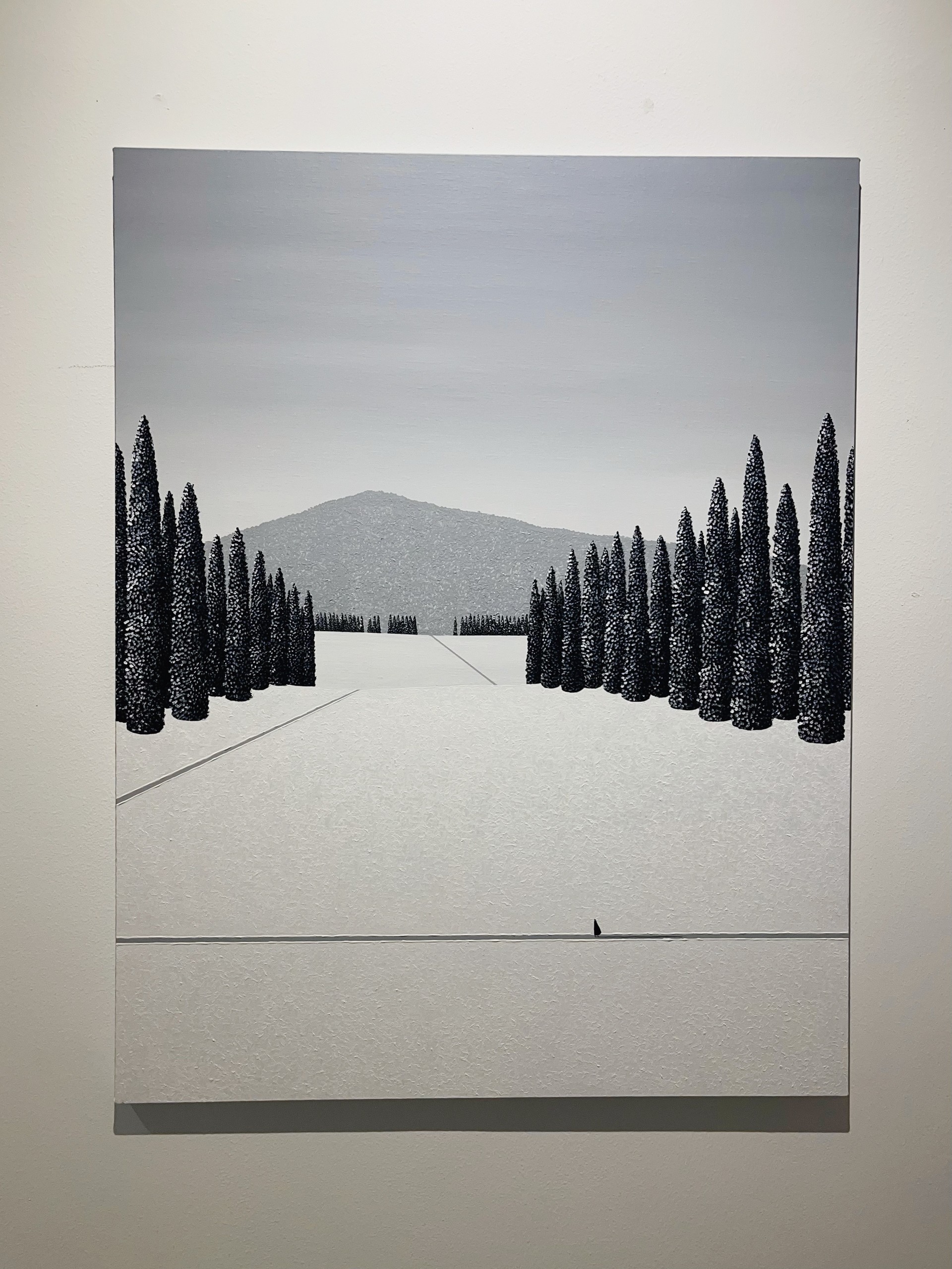 The Quiet Journey, 116.8x91cm, 2025