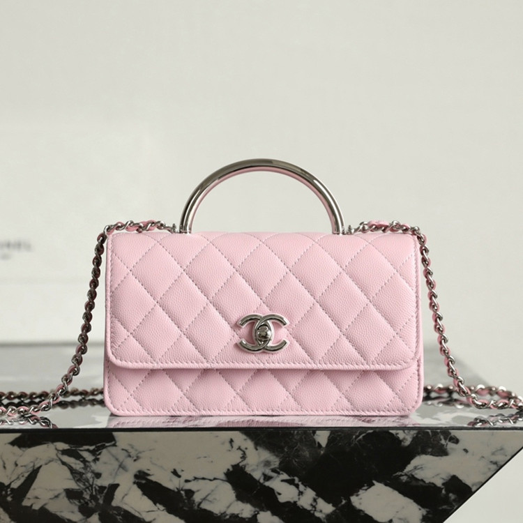 샤넬 25P 핸들 캐비어