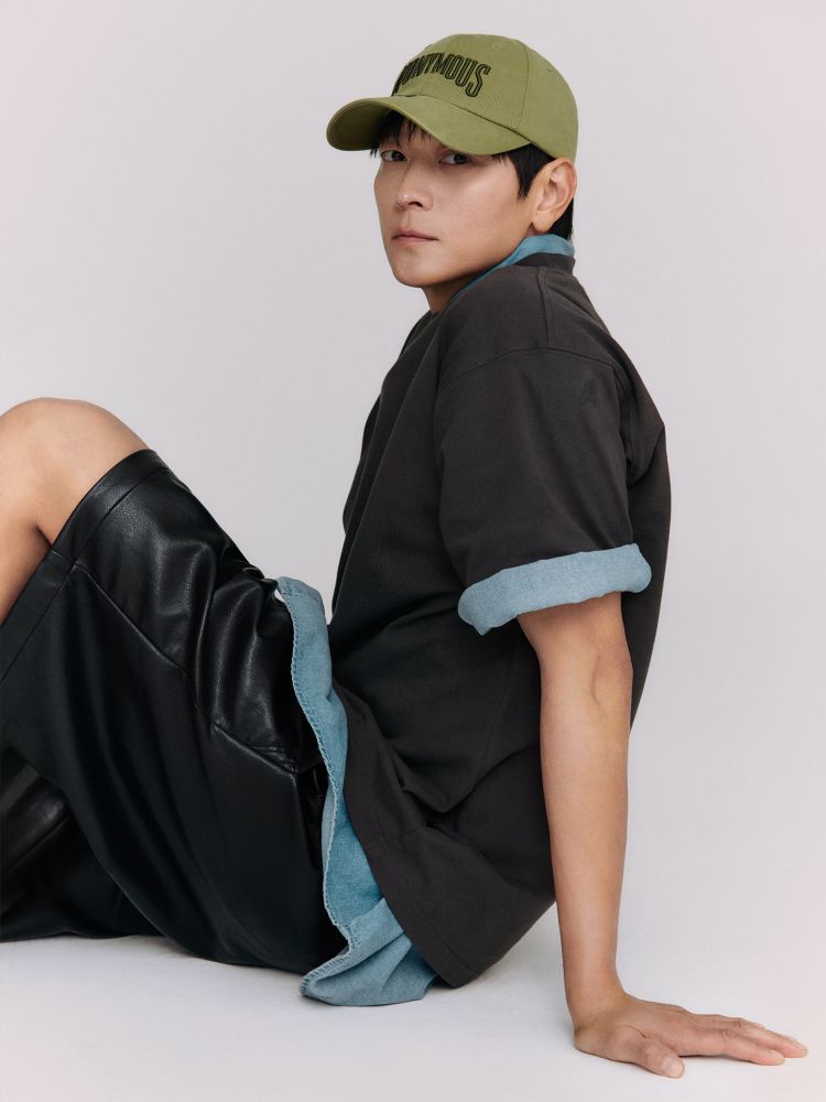 NONYMOUS AA ARCH CAP BLACK BLACKPINK ジス NONYMOUS AA ARCH CAP BLACK BLACKPINK ジス