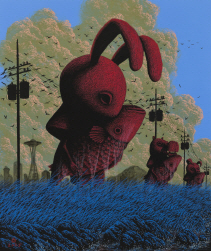 Maquerade_Pieta10/Acryic , Oilpastel on Canvas/73*61