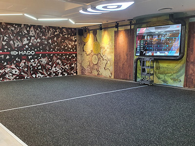 HADO 아레나 울산점 오픈 준비중