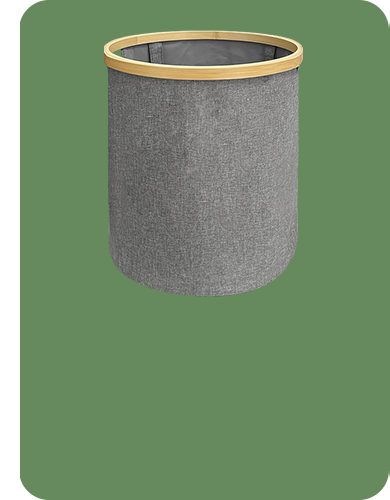 <h6 style="margin-left:8px; letter-spacing:-0.1px; line-height:1.2; font-weight:bold; margin-bottom:2px;"> Round Laundry basket</h6>