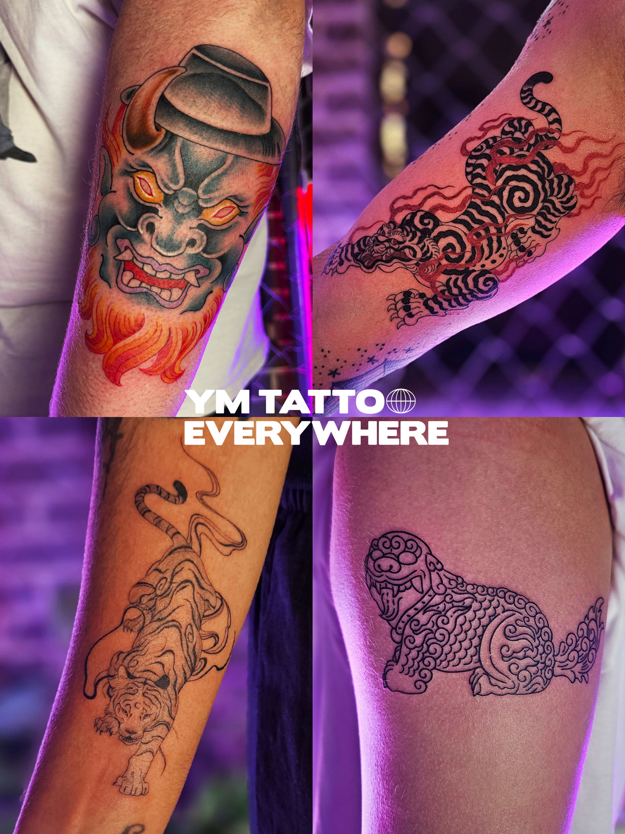 Seoul Tiger Tattoo Inspired by KPop Demon Hunters