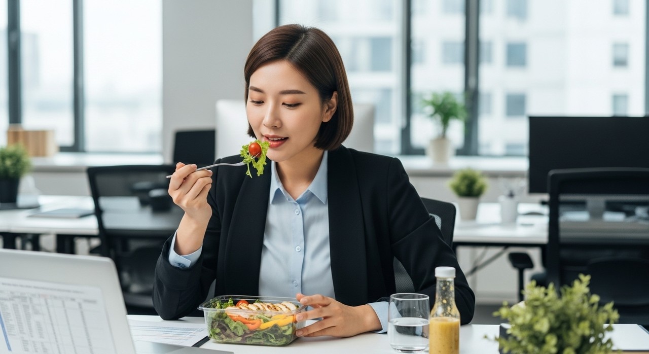 비타민 한의원 다이어트 식단하는 직장인