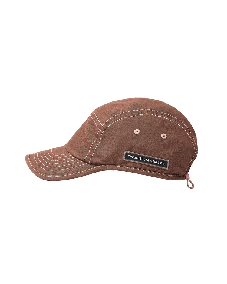 COLOR STITCH SPORTS CAP (BROWN) : THE MUSEUM VISITOR