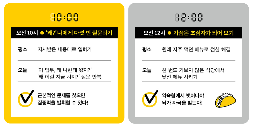 뻔한 일상에 뻔하지 않은 질문을 던지는 게 아이디어의 시작! ©『뻔하지 않은 생각』  