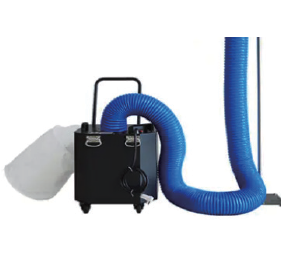 Duct Dust Collector Wired / 4.5kw / Fabric dust collection cloth