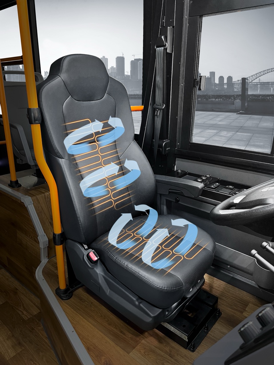 Multi-function Comfort Seat (Heated & Ventilated)