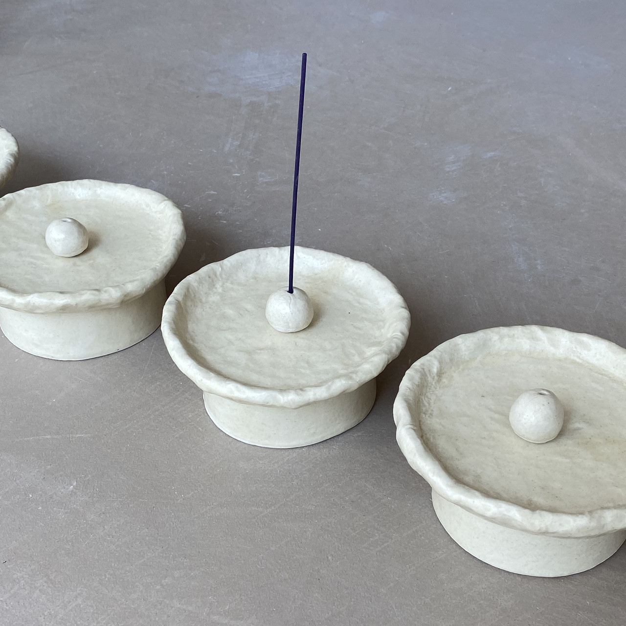 Incense Holder (Paper Clay)