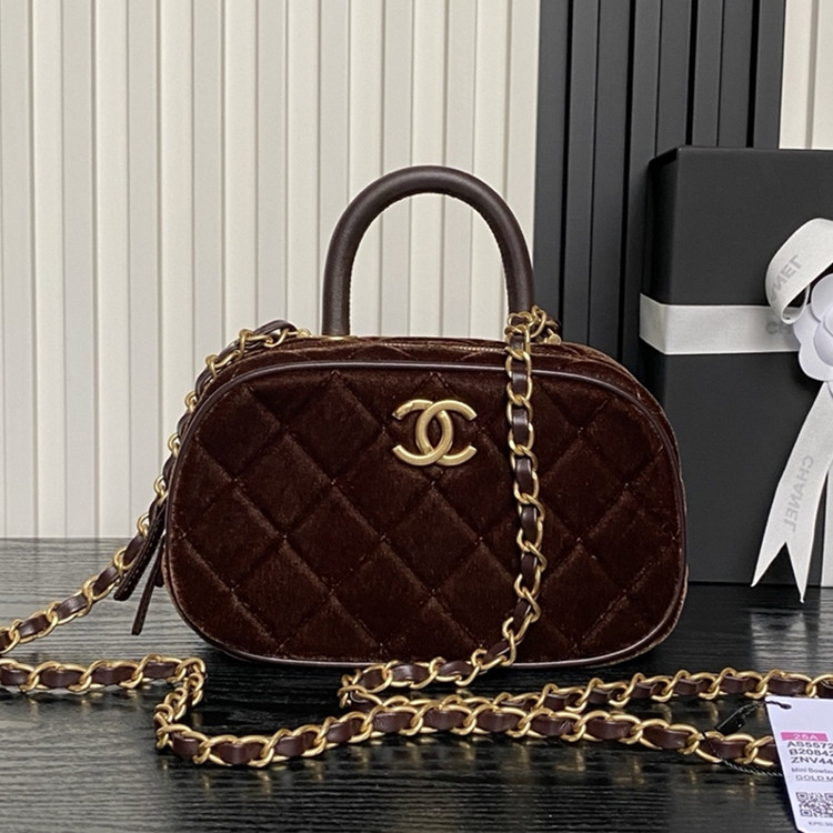 샤넬 미니 볼링 벨벳 AS5572