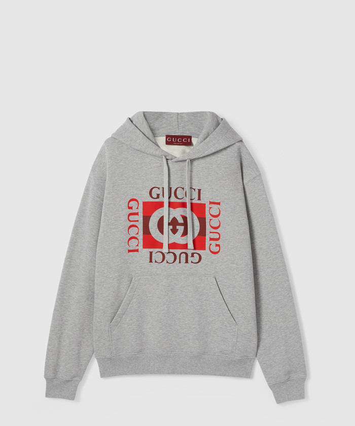 구찌 프린트 코튼 저지 스웨트셔츠 ‎788771