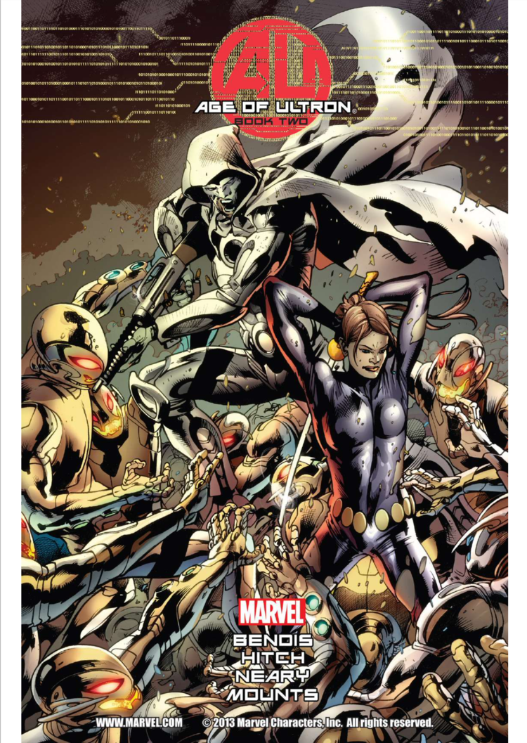 울트론의 시대 2호: 인류 멸망의 서막 《Age of Ultron #02》 : 지식의 보물 창고, 뜬북