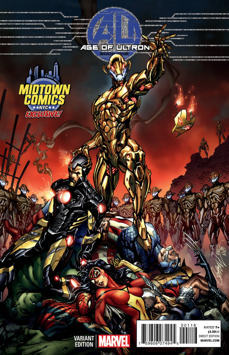 울트론의 시대 1호: 인류 멸망의 서막 《Age of Ultron #01》 : 지식의 보물 창고, 뜬북