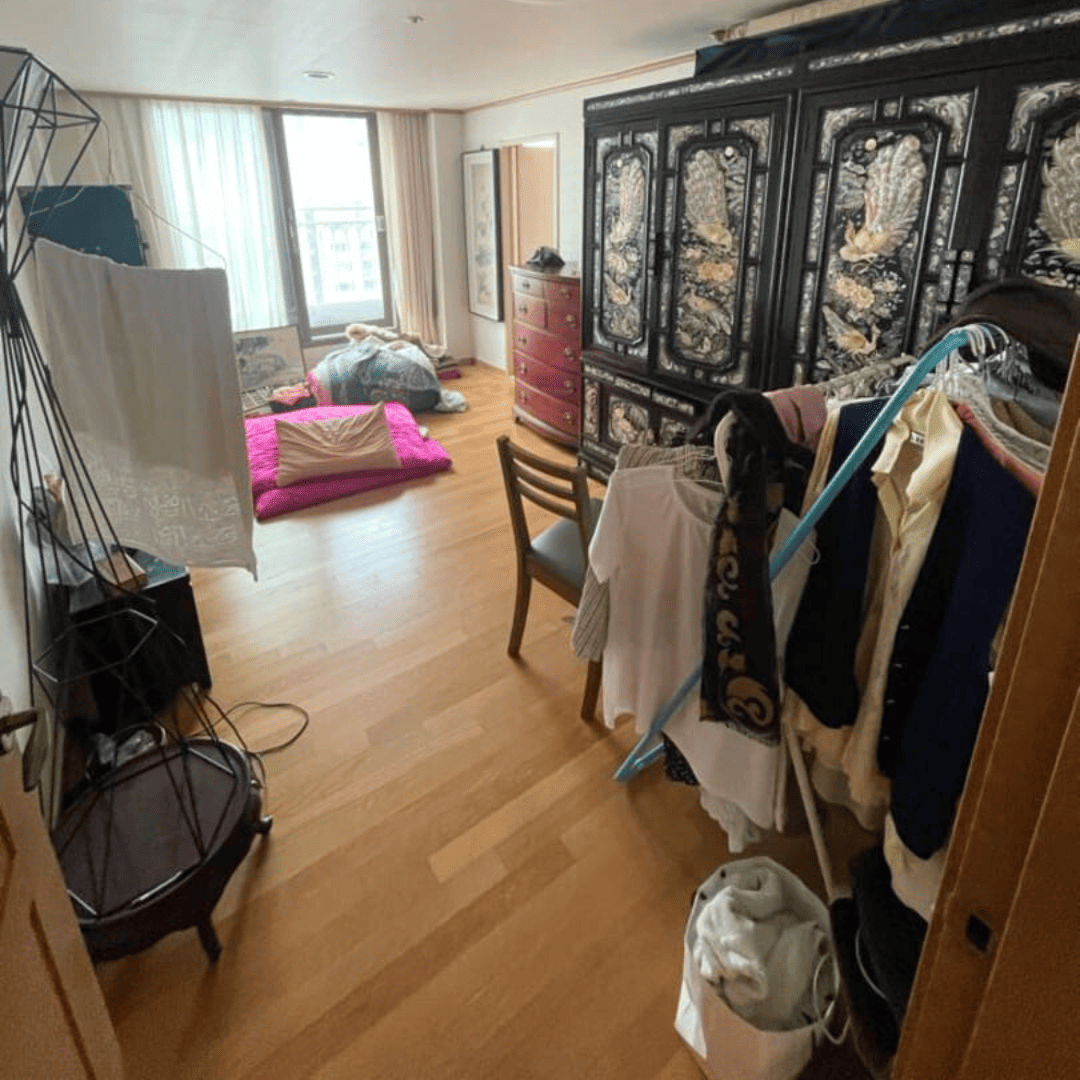 유품정리 전 사진