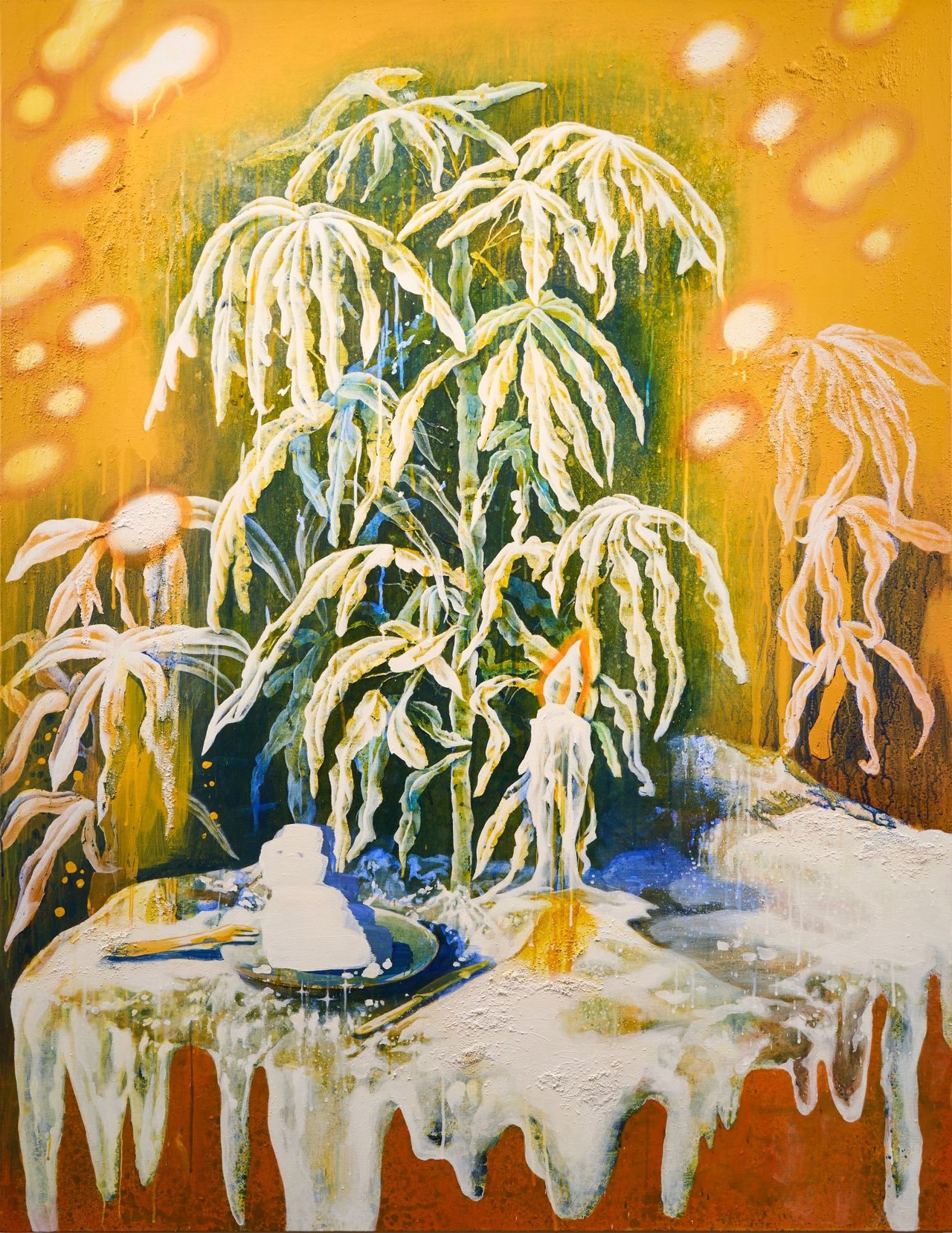 Summer Christmas, 2024, Acrylic on Canvas, 145.5 x 111.5cm