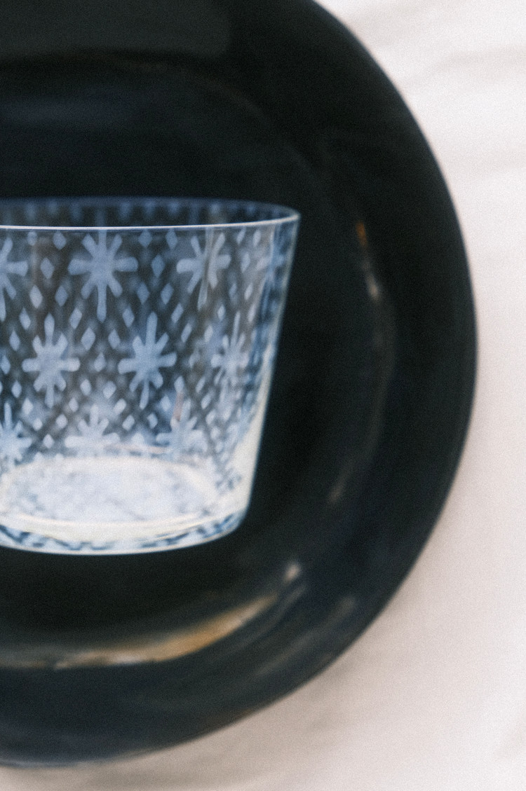 pattern on-the-rocks glass : p u l n o r i