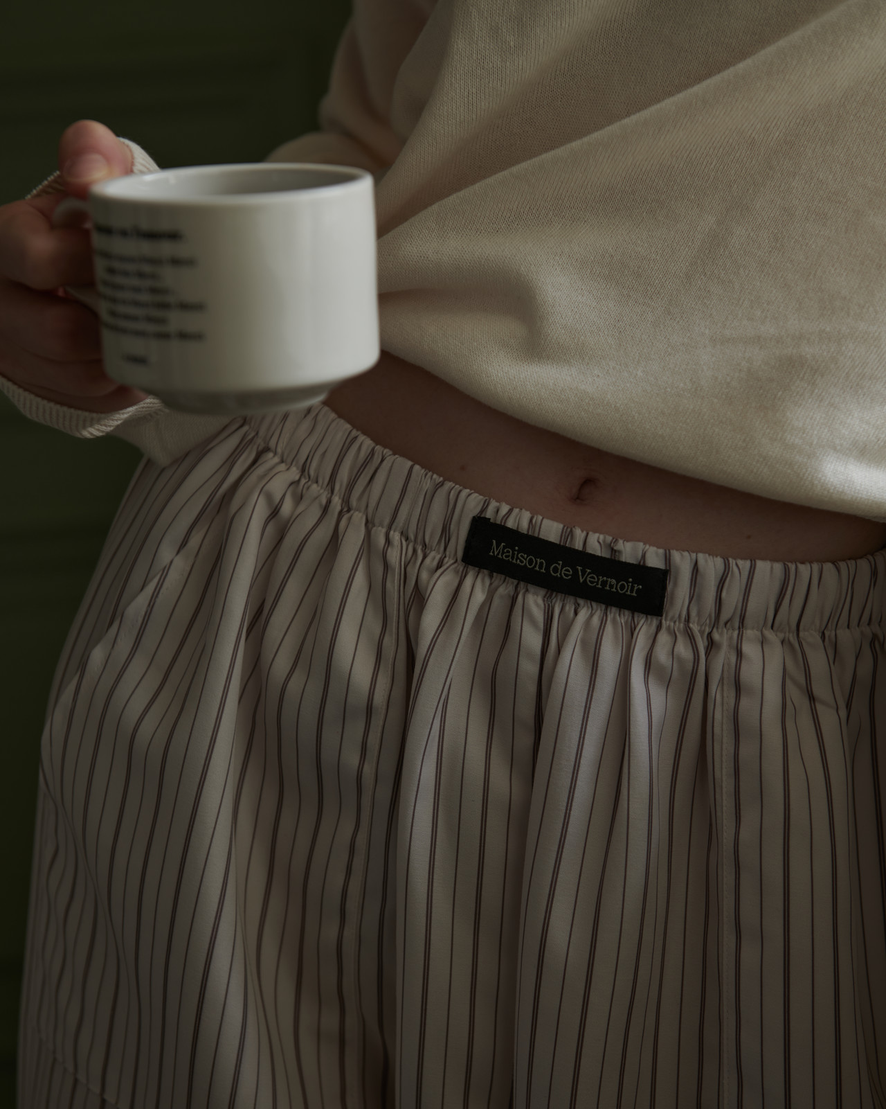 Slow Day Stripe<br>Pajajma Pants<br><br><br><br>