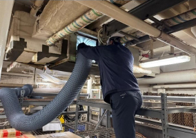 AHU#10 Duct Cleaning 1