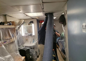 AHU#10 Duct Cleaning 1
