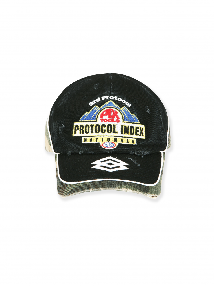 RACING CAP - BLACK : protocol-index