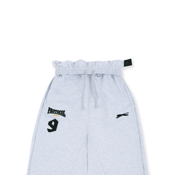 ウェア protocol index FOLDED WAIST JORTS Protocol-Index Folded Waist Jorts - Semi-oversized black denim