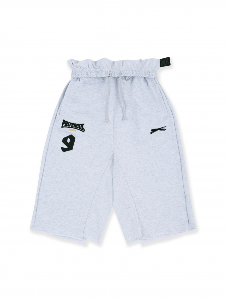 ウェア protocol index FOLDED WAIST JORTS Protocol Index_FOLDED WAIST JORTS (Black) – TOBIRA STORE