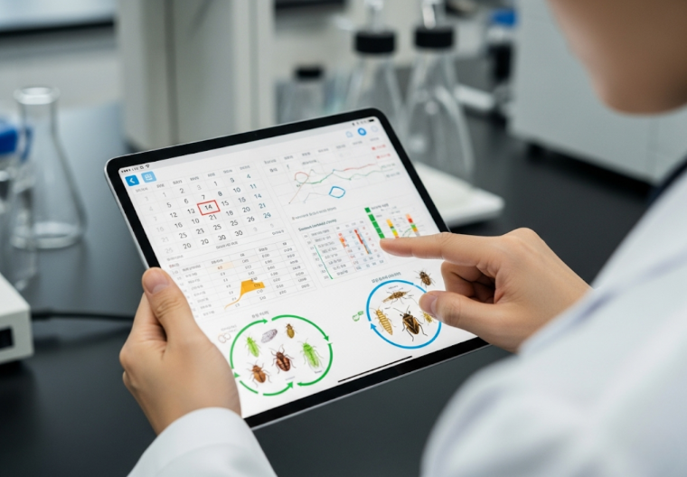 <p style="margin:0; font-weight:700;">최적의 방제 타이밍 설계</p>