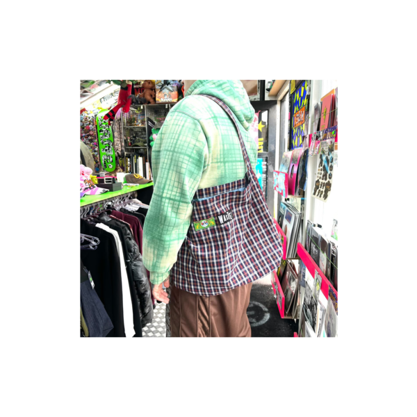 Waste x Fuckthatnerdshop Check bag : fuckthatnerdshop