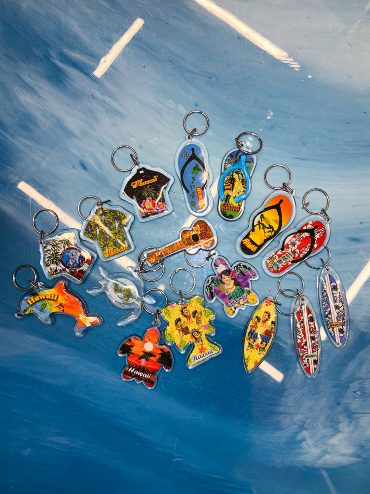 Hawaiian key rings 16종