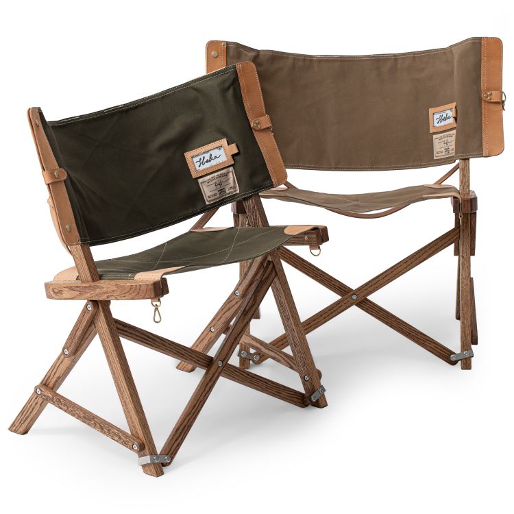 HEKA chair - 'Kaffa' ver. BLACK KHAKI 헤카체어 카파버전 블랙카키