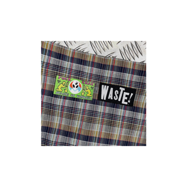 Waste x Fuckthatnerdshop Check bag : fuckthatnerdshop
