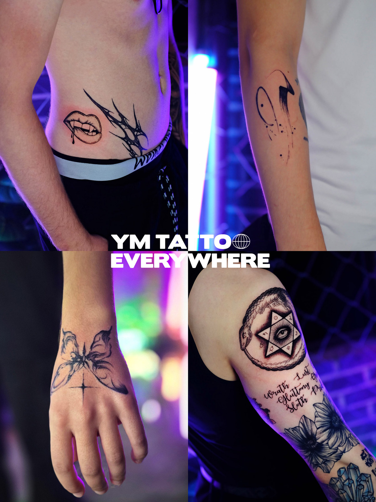 블랙워크타투 잘하는곳 도안 후기