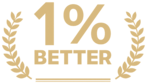 1% BETTER