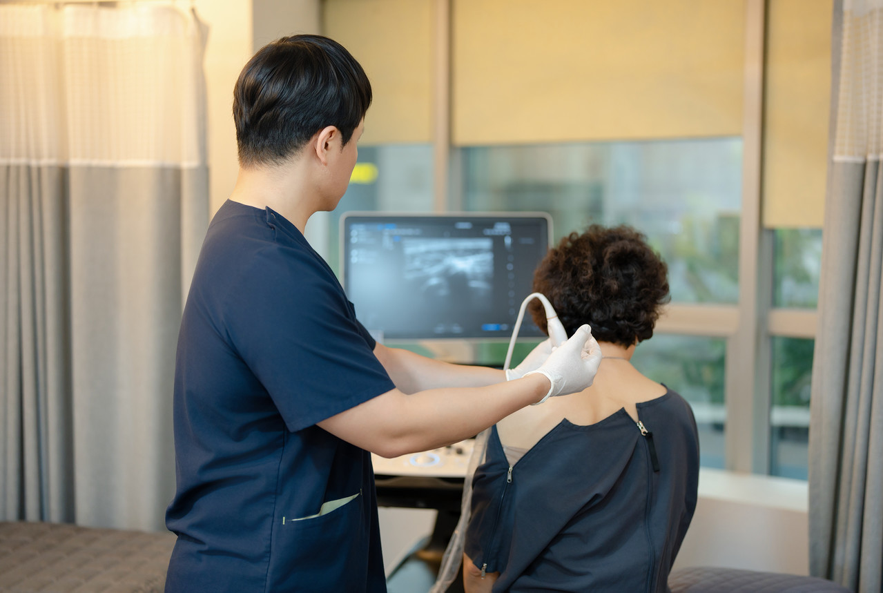 비타민 한의원 초음파 검사