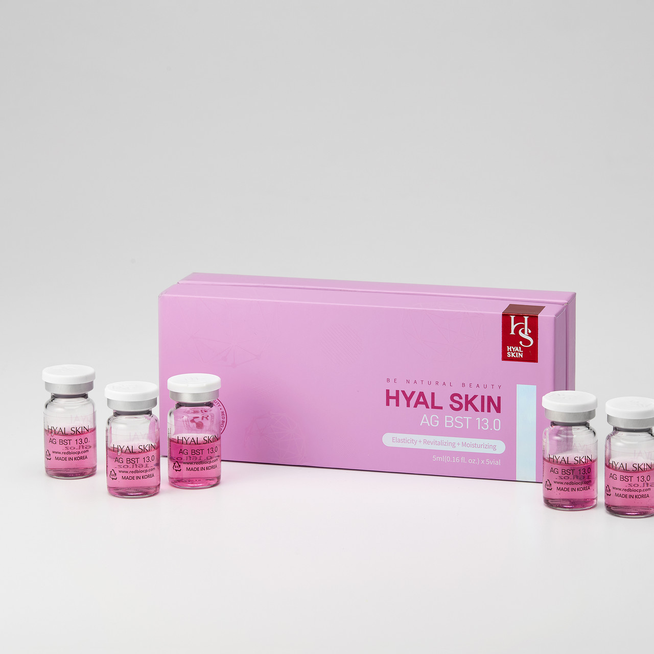 <BR><br><BR><br><p style="margin-left:10px;">AG BST 13.0</p><h5 style="margin-left:10px">Elasticity &<br> Revitalizing Ampoule</h5>