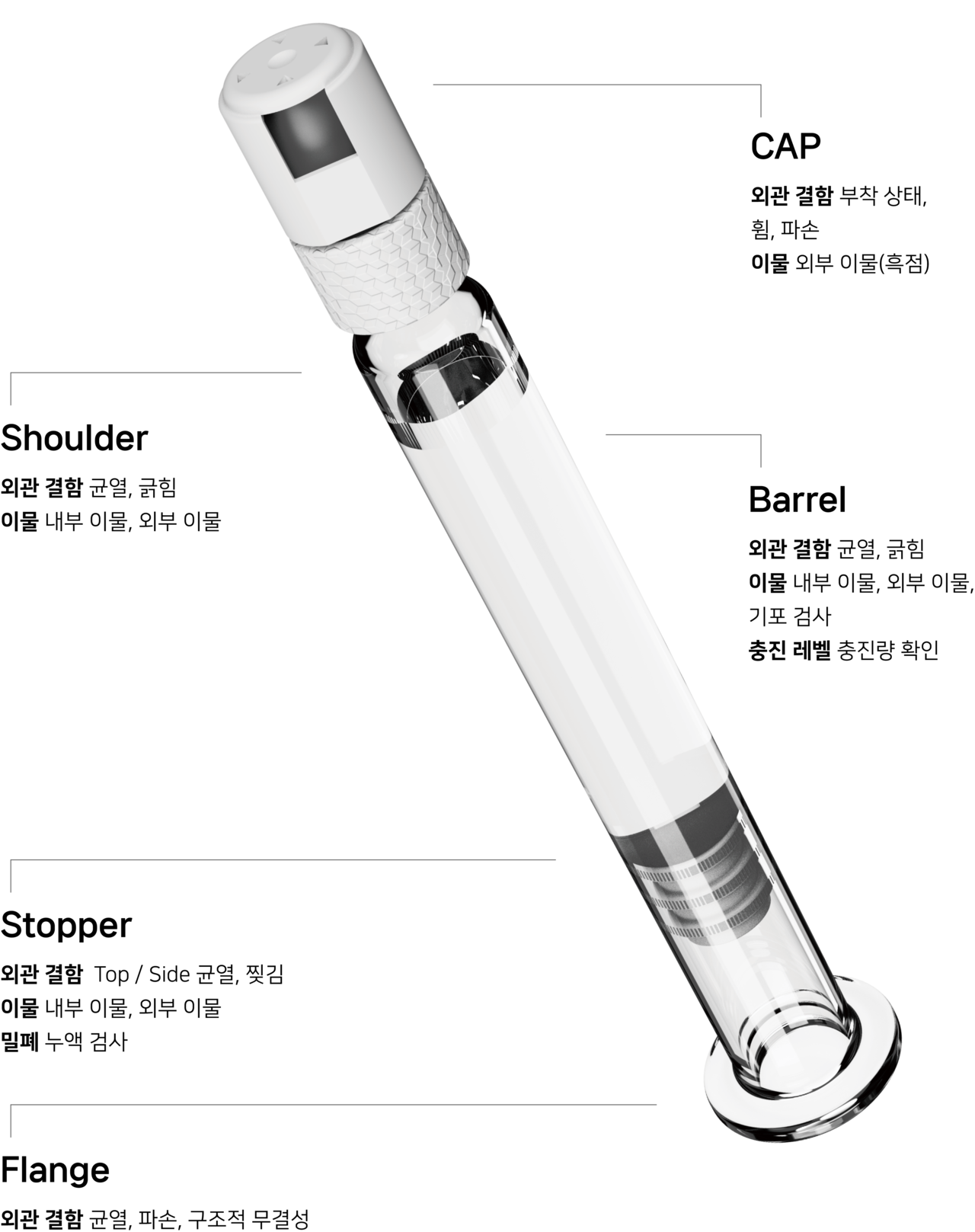 PFS 시린지 검사 항목