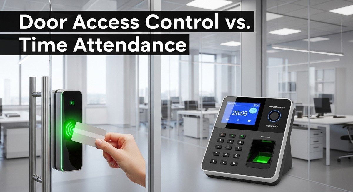 Door Access Control vs. Time Attendance: What’s the Difference? : CCTV ...