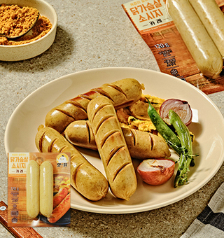 <!-- Pretendard 웹폰트 불러오기 --> <link rel="stylesheet" href="https://cdn.jsdelivr.net/gh/orioncactus/pretendard/dist/web/static/pretendard.css" />  <div style="font-family: 'Pretendard', sans-serif; line-height: 1.6; color: #333; text-align: left;">   <div style="font-size: 15px; font-weight: 500;">     닭가슴살 소시지-카레맛600g (120g*5팩)   </div>   <div style="font-size: 20px; font-weight: 700; color: #000; margin-top: 4px;">     9,750    </div> </div>